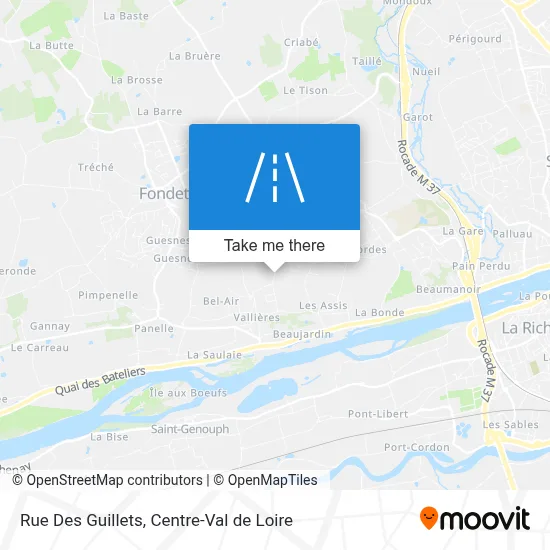 Rue Des Guillets map
