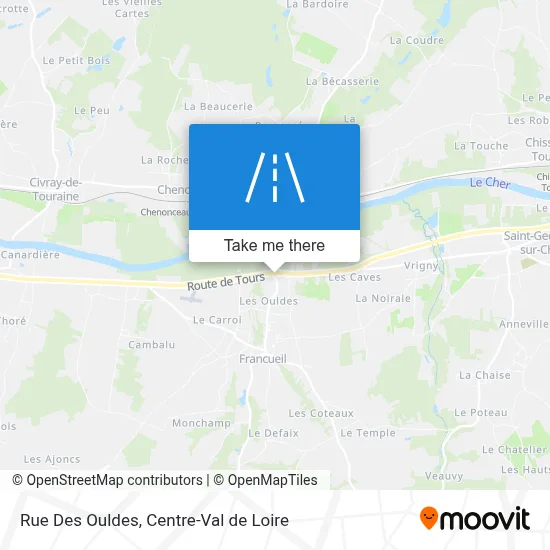 Rue Des Ouldes map