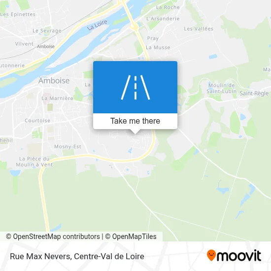 Rue Max Nevers map