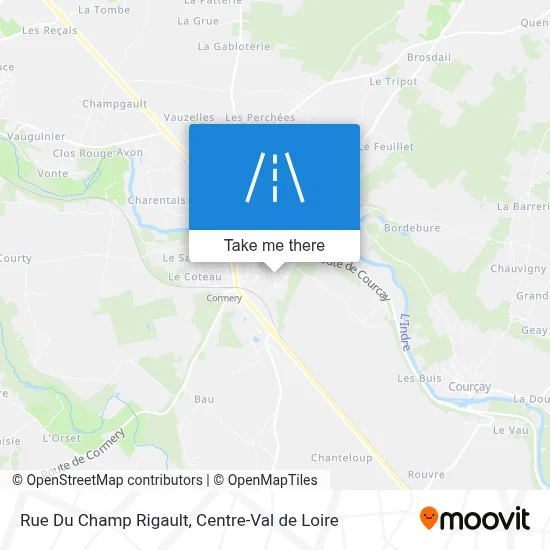 Rue Du Champ Rigault map