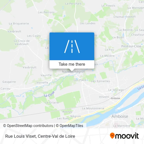 Rue Louis Viset map