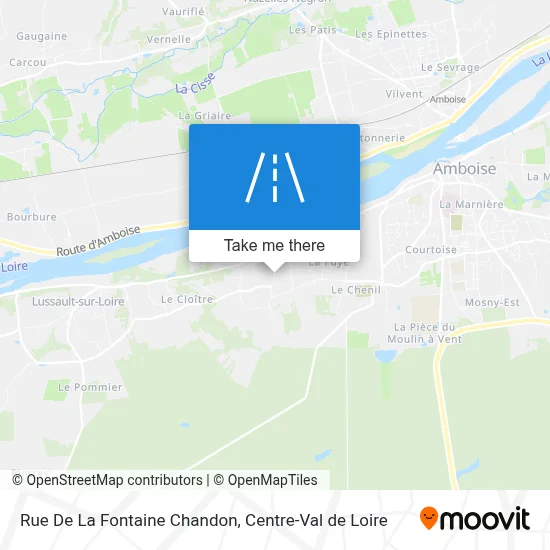Rue De La Fontaine Chandon map