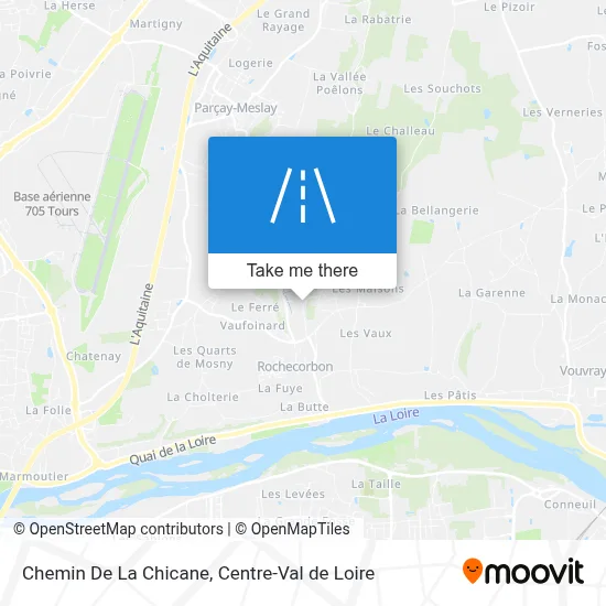 Chemin De La Chicane map
