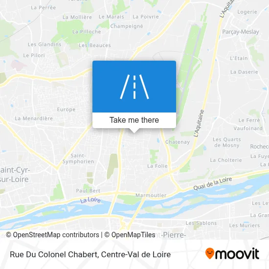 Rue Du Colonel Chabert map