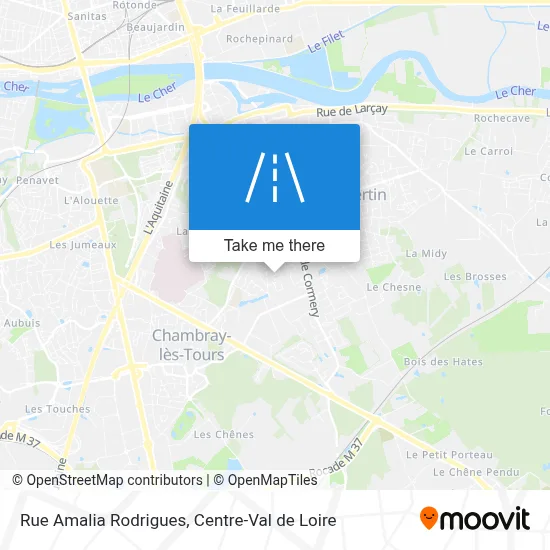 Rue Amalia Rodrigues map