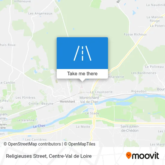 Rue Des Religieuses map