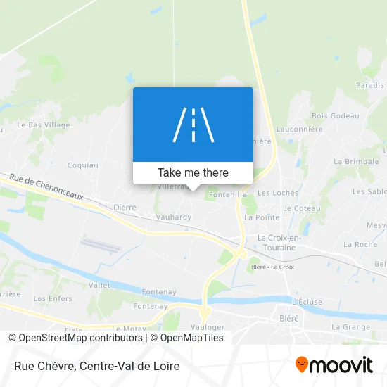 Rue Chèvre map