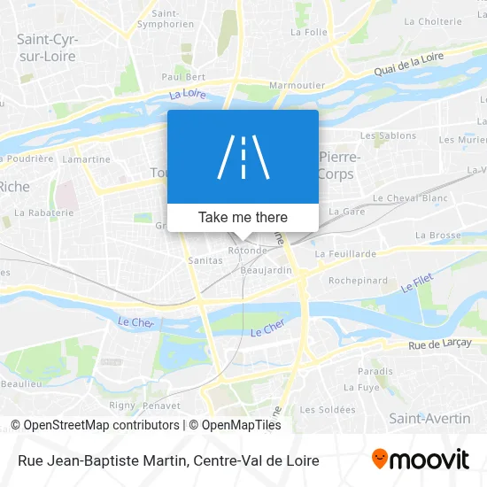 Rue Jean-Baptiste Martin map