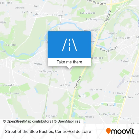 Rue Des Prunelliers map