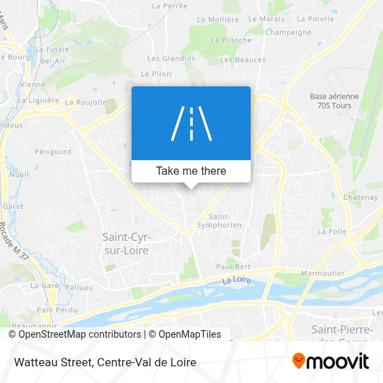 Rue Watteau map