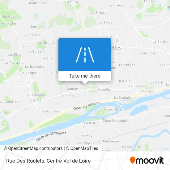 Rue Des Roulets map
