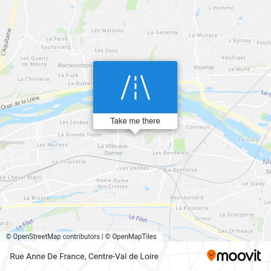 Rue Anne De France map