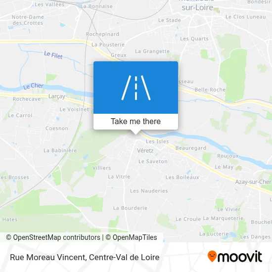Rue Moreau Vincent map