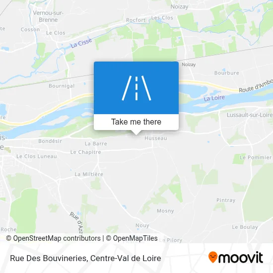 Rue Des Bouvineries map