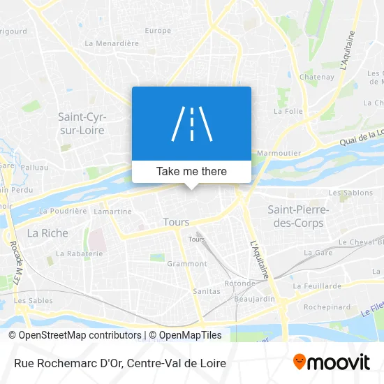 Rue Rochemarc D'Or map