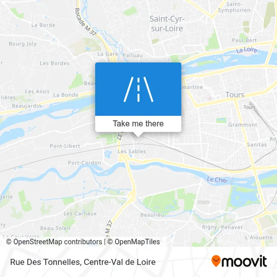 Rue Des Tonnelles map