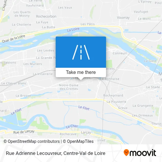 Rue Adrienne Lecouvreur map