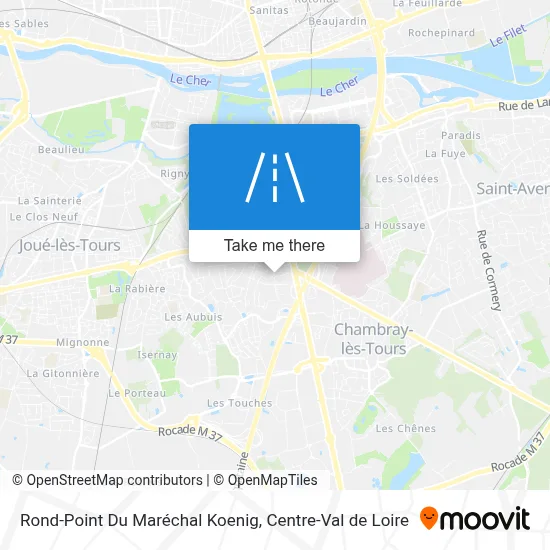 Rond-Point Du Maréchal Koenig map