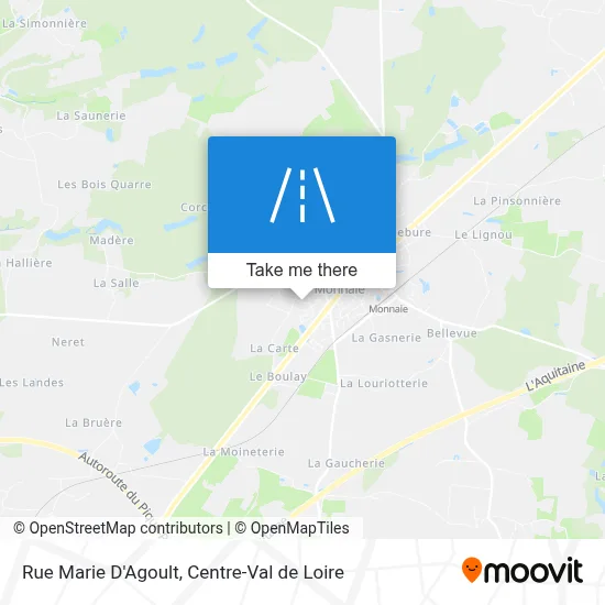 Rue Marie D'Agoult map