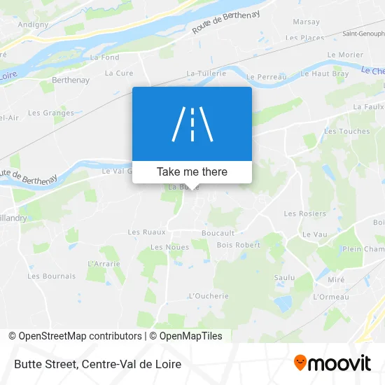 Rue De La Butte map