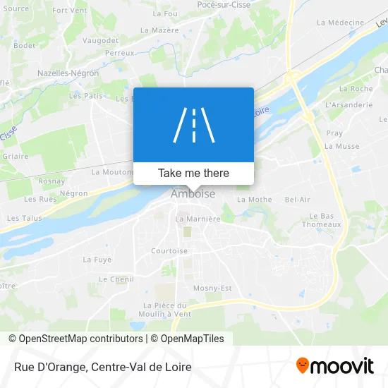Rue D'Orange map