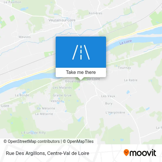 Rue Des Argillons map