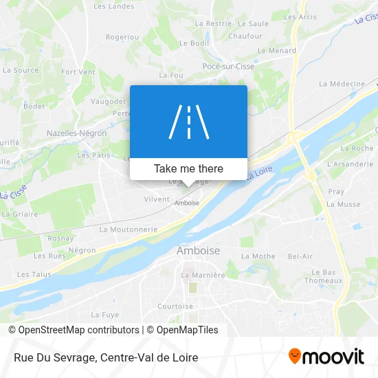 Rue Du Sevrage map