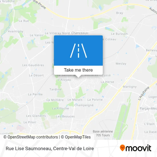 Rue Lise Saumoneau map