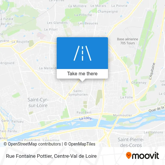 Rue Fontaine Pottier map