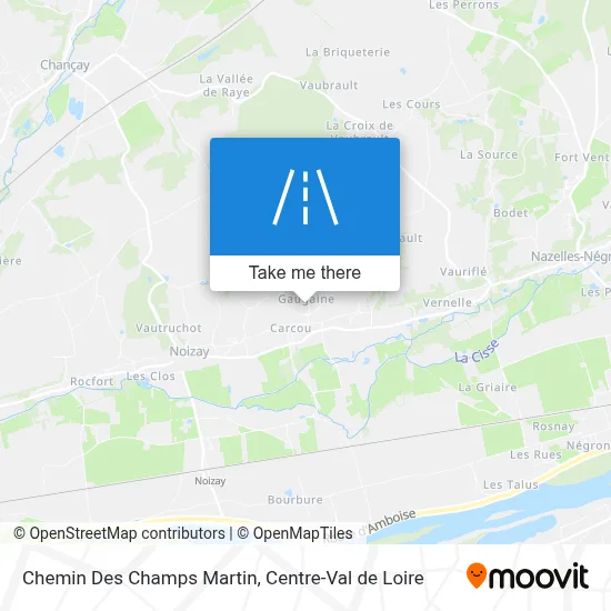 Chemin Des Champs Martin map