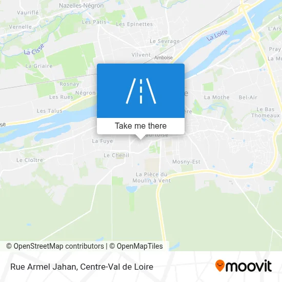 Rue Armel Jahan map