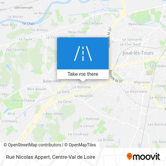 Rue Nicolas Appert map