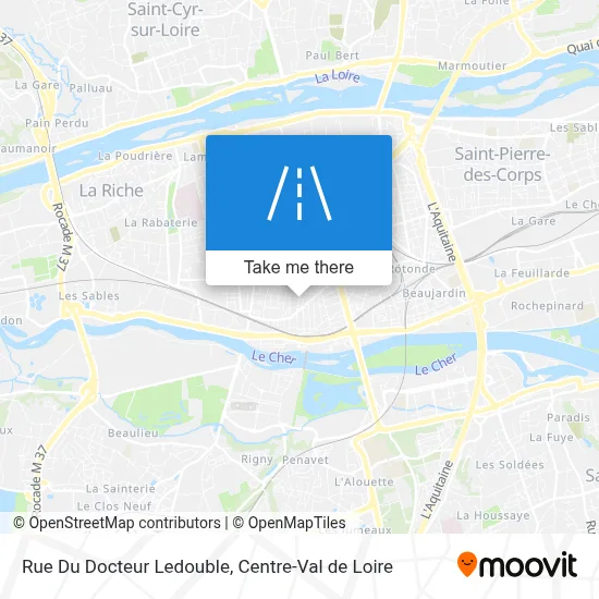 Rue Du Docteur Ledouble map
