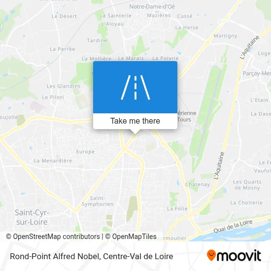 Rond-Point Alfred Nobel map