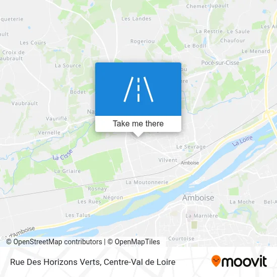 Rue Des Horizons Verts map