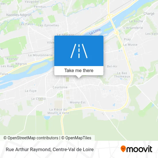 Rue Arthur Raymond map