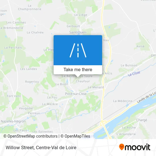 Rue Du Saule map