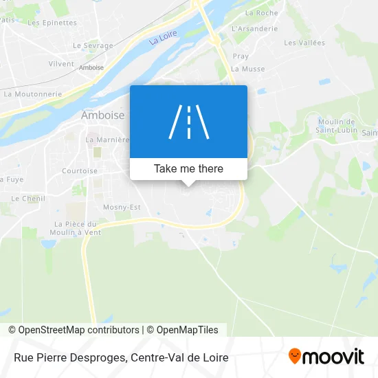 Rue Pierre Desproges map