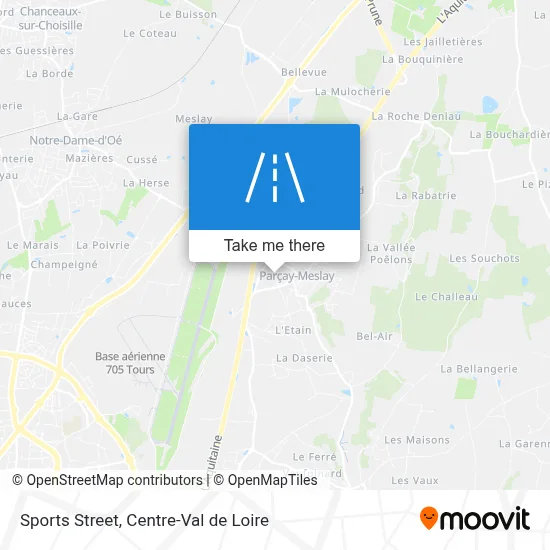 Rue Des Sports map