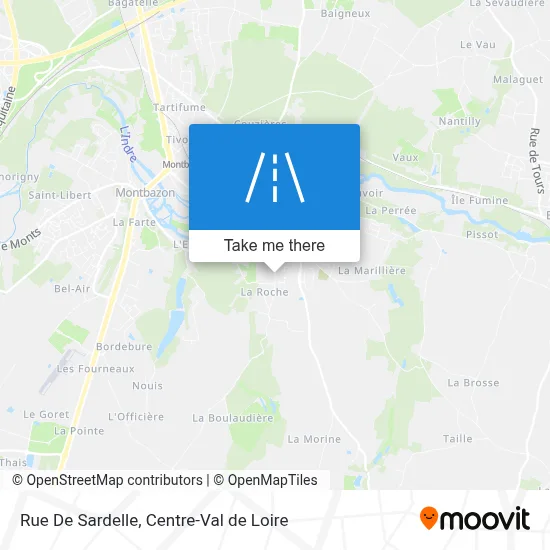 Rue De Sardelle map