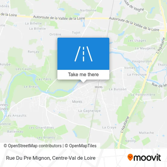 Rue Du Pre Mignon map
