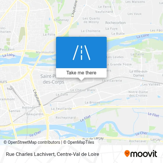 Rue Charles Lachivert map