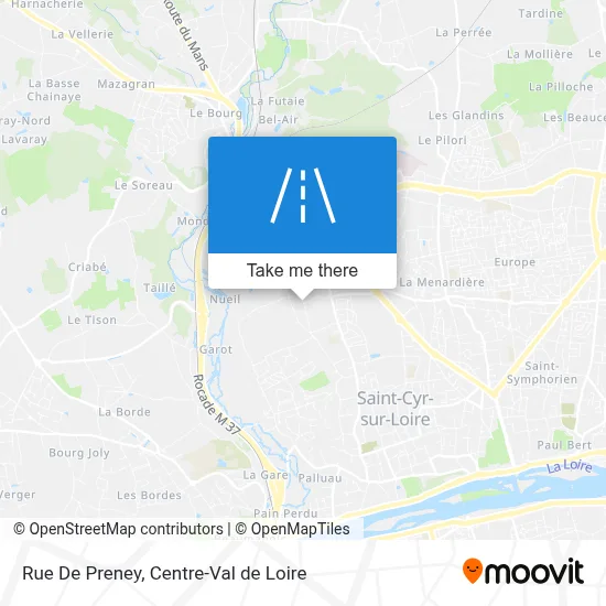 Rue De Preney map