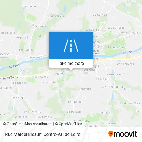 Rue Marcel Bisault map