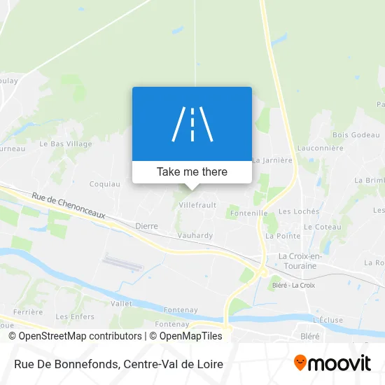 Rue De Bonnefonds map