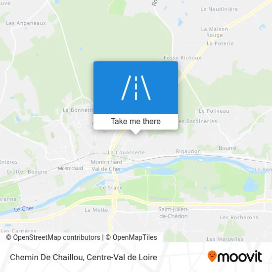 Chemin De Chaillou map