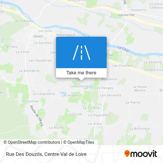 Rue Des Douzils map