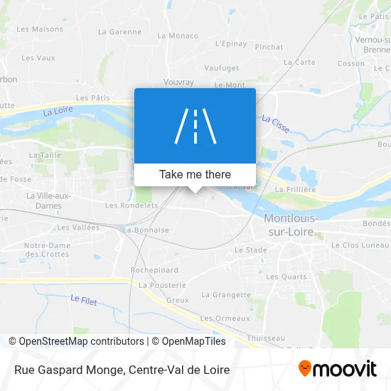 Rue Gaspard Monge map