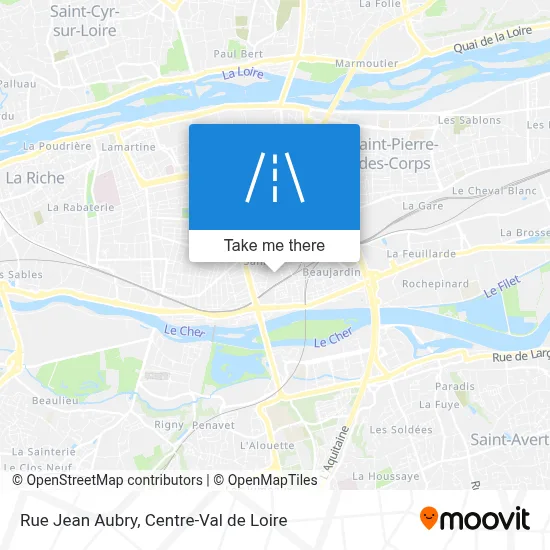 Rue Jean Aubry map