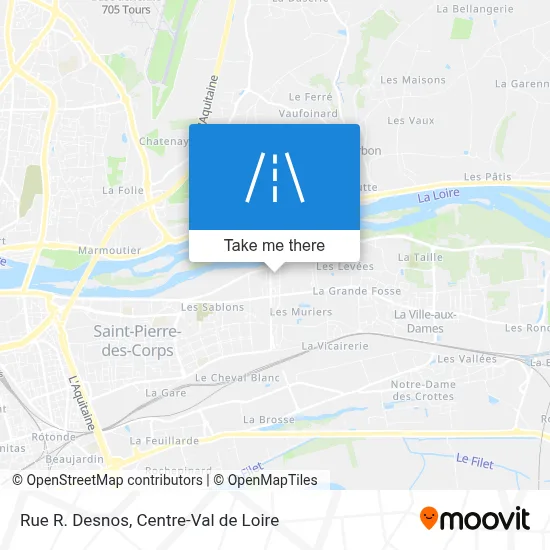 Rue R. Desnos map